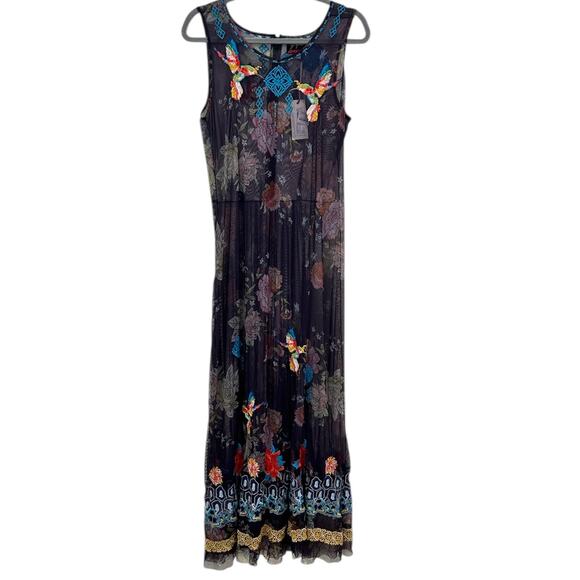 NWT Johnny Was Japera Embroidery Mesh
Maxi Dress - Picture 3 of 11